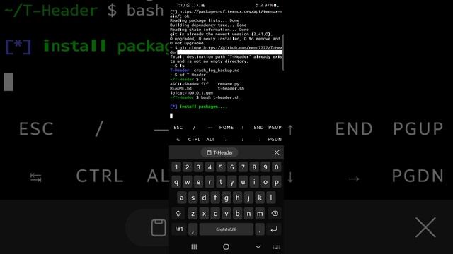 How To Add A Name In Termux Header | T-header| Termux
