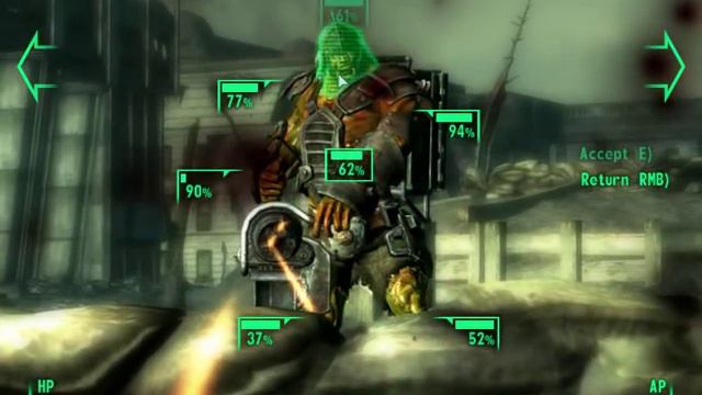 Fallout 3-Killing Super Mutant with plungers смотреть онлайн