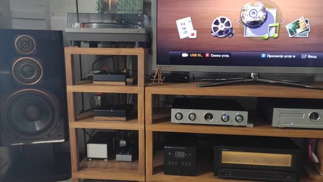 Sony PS-6750, Arcam RPhono, Kenwood LS-G5000, Technics SE-A100. SANDRA