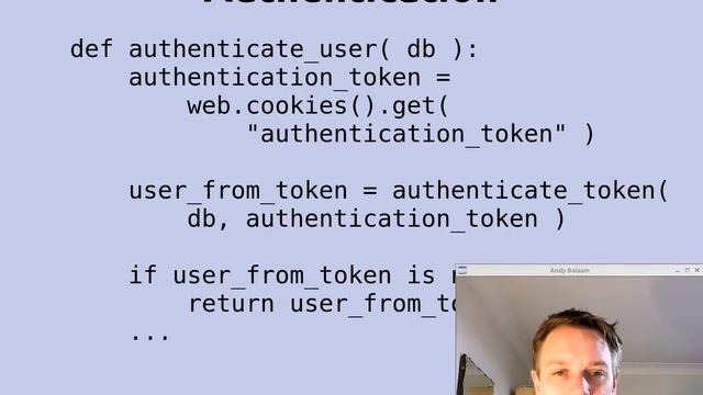 Token-based security in a REST API смотреть онлайн