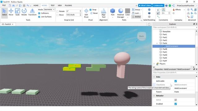 Roblox Weld Constraints (WeldConstraint)… All you need to know! (Roblox Beginners Series)(B026) смотреть онлайн