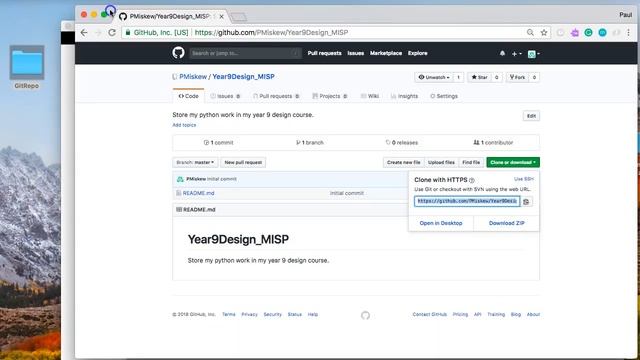 GitHub - Setting up and managing a simple repository using t смотреть онлайн