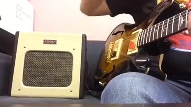 Weber alnico speaker on Fender Champion 600 смотреть онлайн