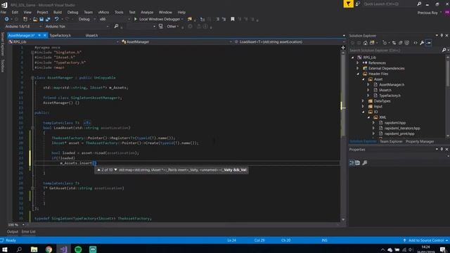 C++ SDL Game Tutorial - Episode 12 - Asset Manager and Type Factory смотреть онлайн