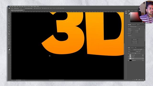 How To Create 3D Editable Text In Photoshop смотреть онлайн