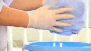 Бритье лежачего больного