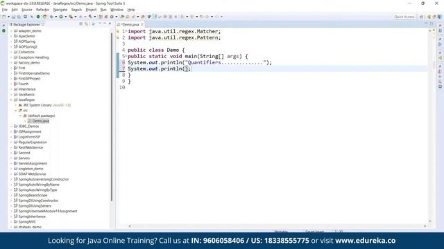 Java Regular Expressions Tutorial | Regular Expressions in Java | Edureka | Java Rewind - 5 смотреть онлайн