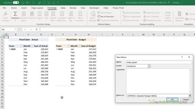 Trick Excel into Creating Regular Charts from PivotTables - 3 Easy Techniques смотреть онлайн