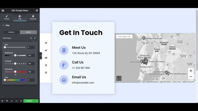 How To Add Google Map To Wordpress Website Using Elementor || DCreato Academy смотреть онлайн