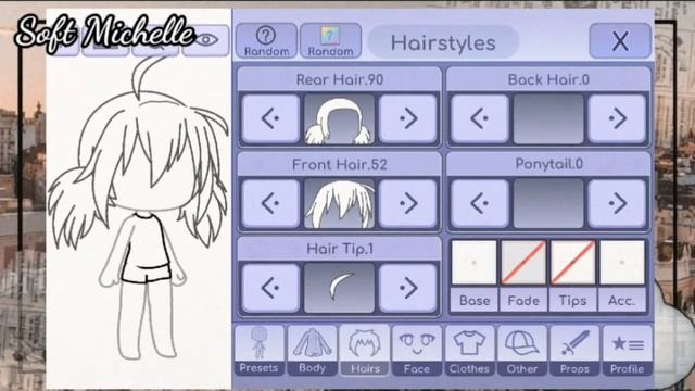 5 идей для причёсок//Gacha Life//Soft Michelle смотреть онлайн