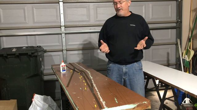 Oak Hill 4: mounting the brackets and gluing track смотреть онлайн
