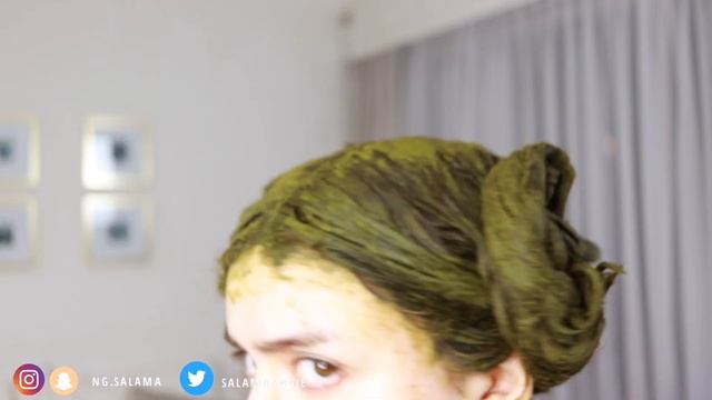 DARK BLONDE HENNA HAIR DYE ON BROWN HAIR // KHADI HENNA смотреть онлайн