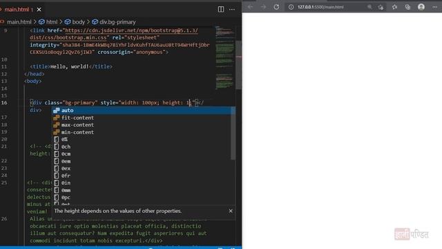 Bootstrap Overflow | Lecture 34 | Bootstrap for beginners смотреть онлайн