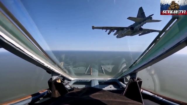 РОССИЯ СВО . "ГРАЧИ ПРИЛЕТЕЛИ" - СУ25 В РАБОТЕ . смотреть онлайн