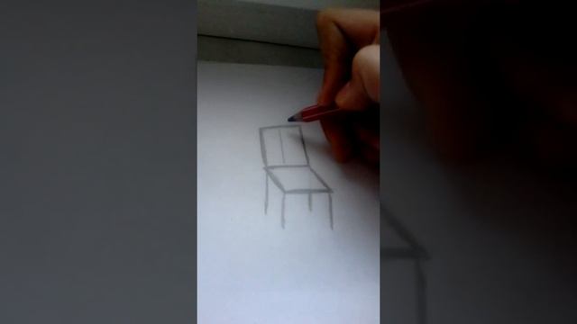 Как нарисовать карандашом стул смотреть онлайн