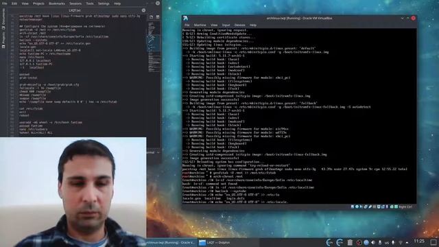 Инсталиране на арч линукс с UEFI интерфейс и LXQt, Install arch linux with UEFI interface and LXQt смотреть онлайн