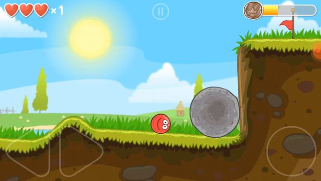 Red Ball 4. 3 уровень смотреть онлайн