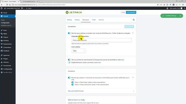 Curso Completo do Plugin Jetpack para WordPress - Aula 1 (com formulário de contato) смотреть онлайн