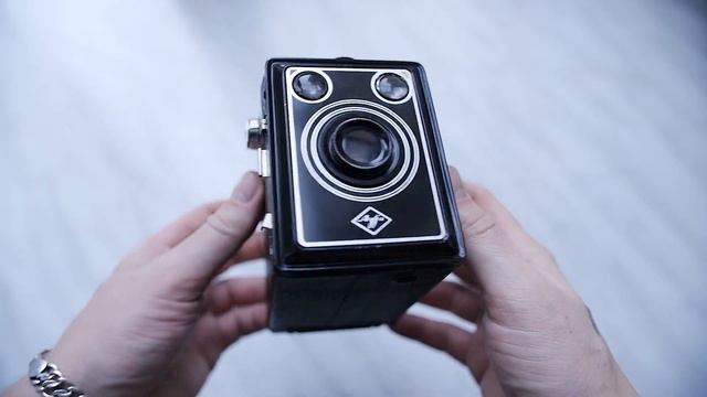 Фотоаппарат для школьников / AGFA Box Camera / 120мм