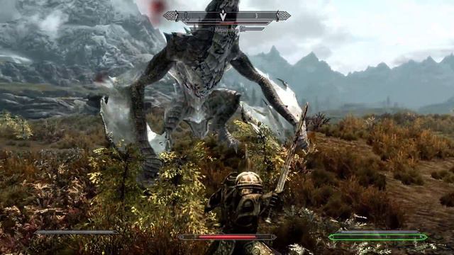 Прохождение Skyrim(4): Первый дракон Довакина. смотреть онлайн