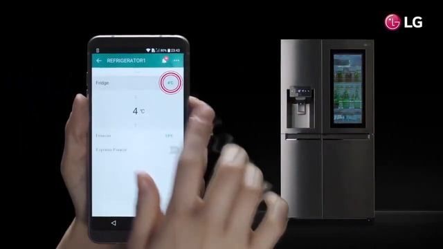 LG Instaview Door-in-Door™ Refrigeradora Side By Side