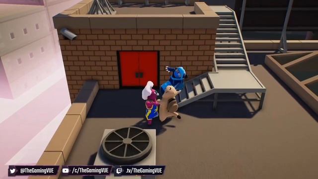 Twerk, Twerk, Twerk - Gang Beasts - 8 Player Royale | The Gaming VUE смотреть онлайн