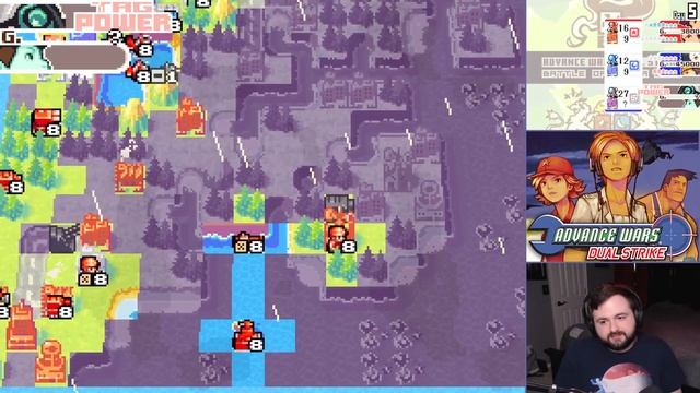 Advance Wars: Dual Strike :: Mission 24 :: Pincer Strike смотреть онлайн