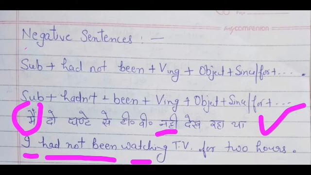 PAST PERFECT CONTINUOUS TENSE смотреть онлайн