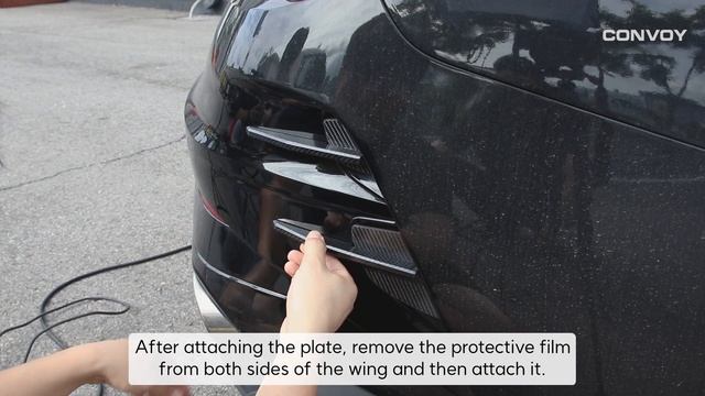 KIA K5 DL3 - Rear Bumper Canard Wing (Installation Guide)