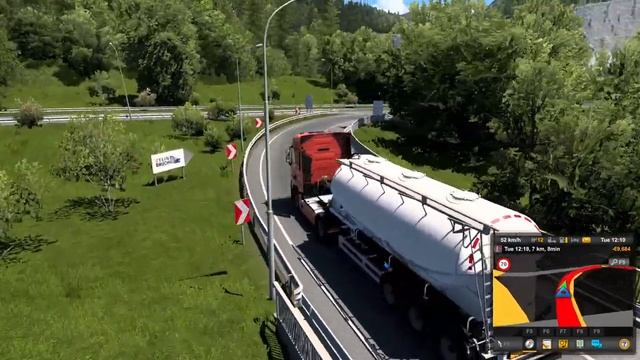 Euro Truck Simulator 2 - Renault Truck Driving in Europe #2 | 1440p Resolution PC Gameplay смотреть онлайн