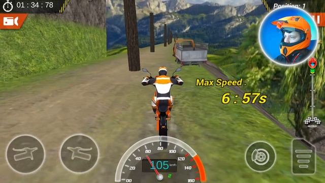 Offroad Bike Racing Game 2019 #Dirt MotorCycle Race Game #Bike Games 3D смотреть онлайн
