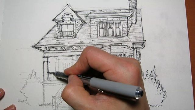 Heritage House Sketch and Watercolour смотреть онлайн
