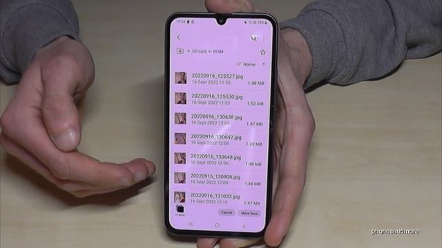 Samsung Galaxy A34 5G: How To Transfer Data From Internal Storage To Micro SD Card?