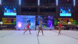 Выступление тренеров. Художественная гимнастика «Северное Сияние»