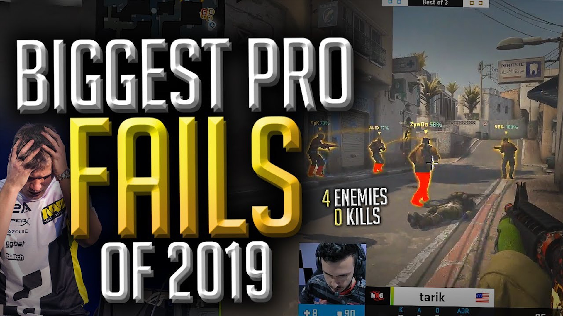 The Worst Pro Fails Of 2019! [Funny Moments] #CSGO смотреть онлайн