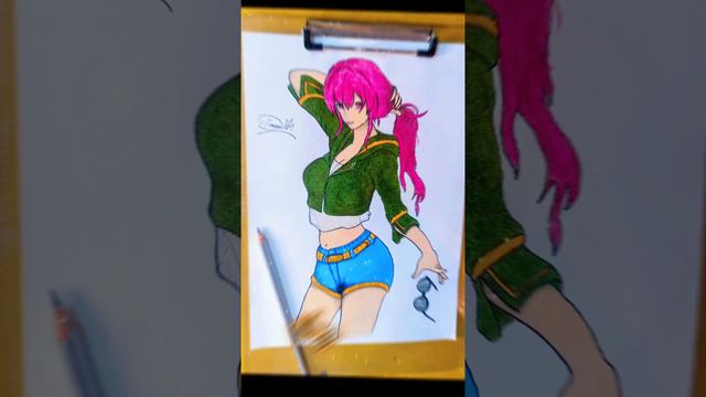 Honkai Star Railのキャラクターを描く смотреть онлайн