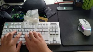Logitech G915 TKL with G502 X Plus [Typing Sound Test ASMR]