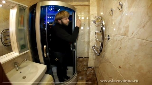 Ремонт раздельного санузла с душевой кабиной и стиральной машинкой в хрущевке. Карпинского 36 смотреть онлайн