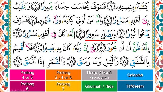 📖 Quran Recitation 📖 How to Read Correctly 👌 - Soret Al Ensheqaq [ سورة الانشقاق ] смотреть онлайн