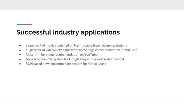 Deep Learning based Recommender System: Introduction смотреть онлайн