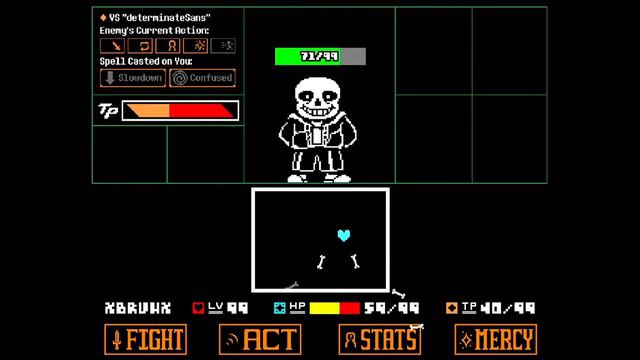 Bone Type No Hit | Undertale Don't Forget v2.5.3 смотреть онлайн