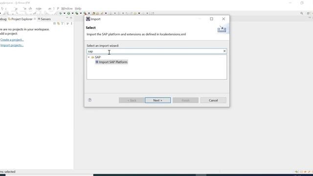 How do you import SAP Hybris project into Eclipse IDE using plugin? смотреть онлайн