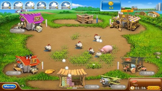 Прохождение Игры Весёлая Ферма 2 #7 смотреть онлайн