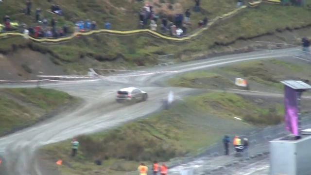 Jari-Matti Latvala on SS5 Sweet Lamb in Wales Rally GB 2013 смотреть онлайн
