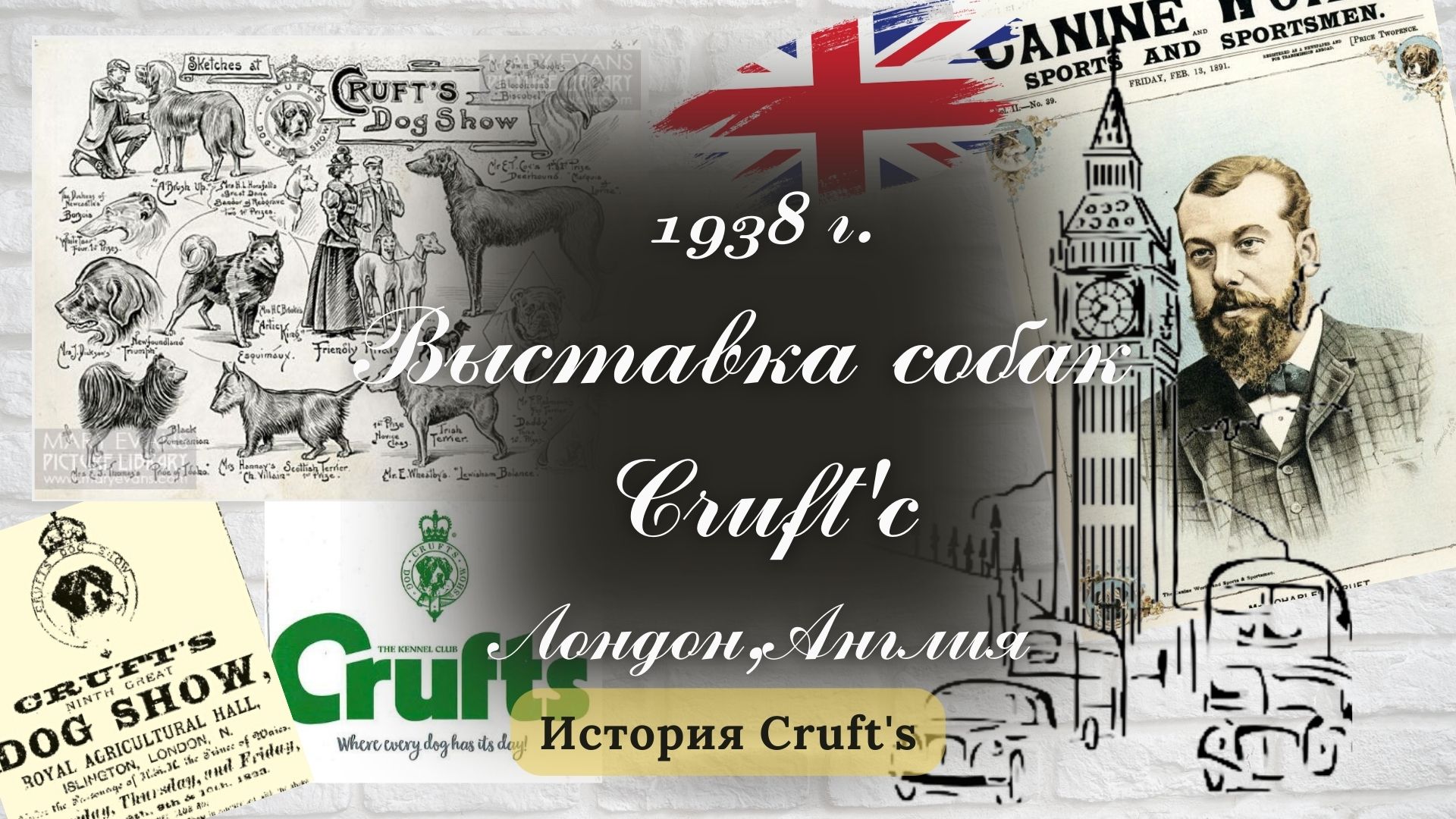 1938 Выставка собак Крафт'с, Лондон,Англия