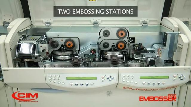 Эмбоссер автоматический CIM Pro-Series E 2000 смотреть онлайн