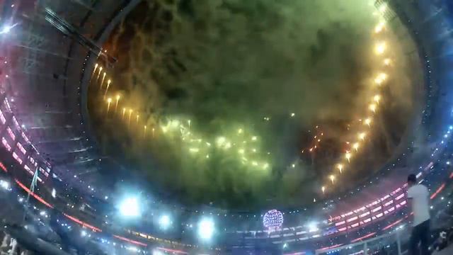 Cалют закрытия ЕВРОИГРЫ БАКУ 2015 European Games 2015 смотреть онлайн