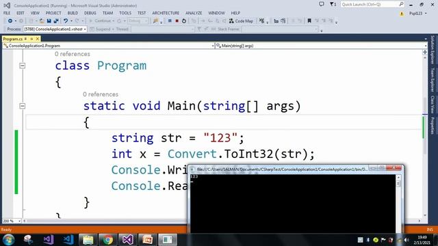 #String #list #Int Convert String to Int in C# #VCreationstech смотреть онлайн
