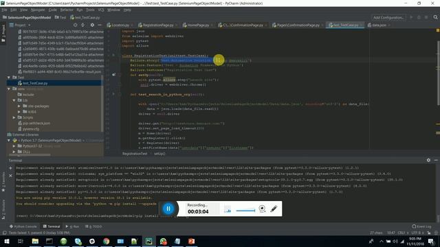 Python Selenium Automation Framework смотреть онлайн