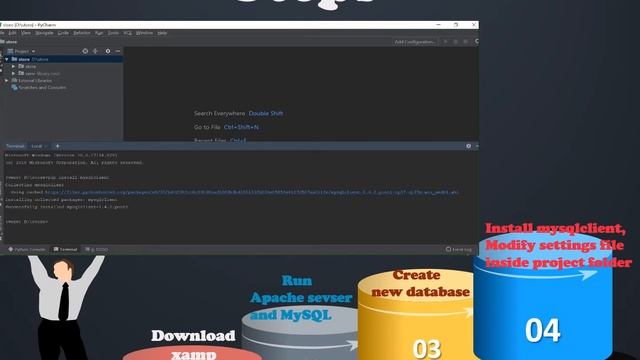 learn Django v2.2 - lesson 2 - prepare mysql database смотреть онлайн
